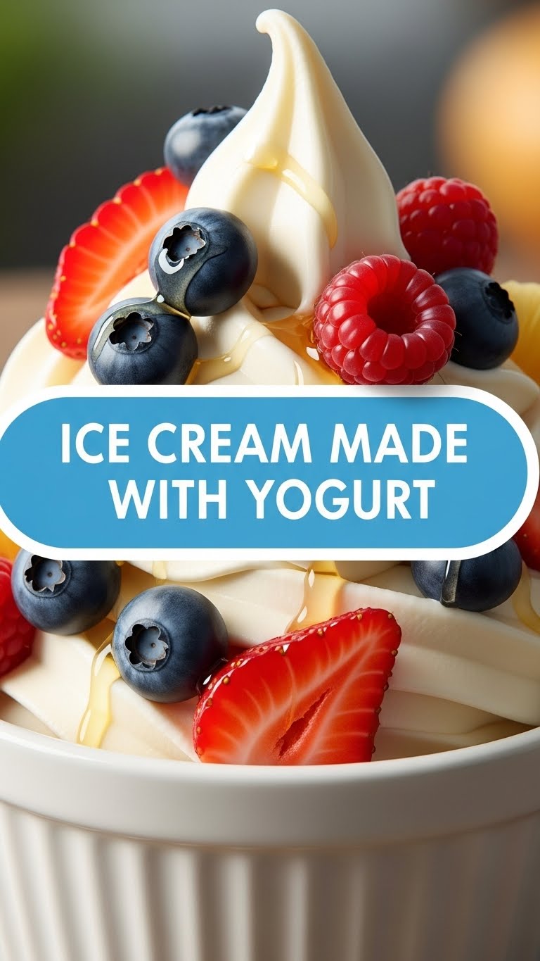 Ice Cream Made With Yogurt