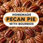 Homemade Pecan Pie With Bourbon