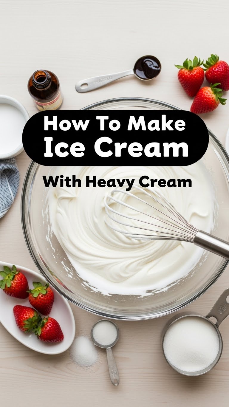 How To Make Ice Cream With Heavy Cream