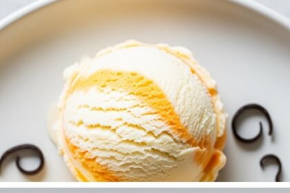 Peach Ice Cream Recipe With Vanilla Ice Cream