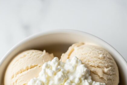 Keto Ice Cream With Cottage Cheese