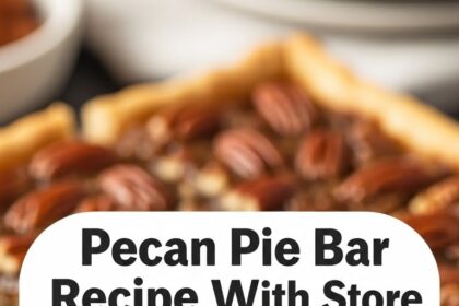 Pecan Pie Bar Recipe With Store Bought Crust