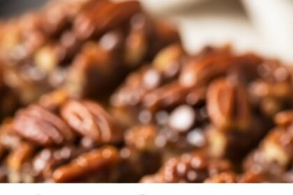 Pecan Pie Bars With Chocolate Chips And Pecans