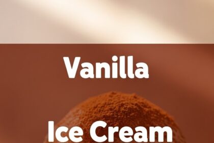 Vanilla Ice Cream With Spices