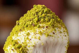 Libanese Ice Cream With Pistachio