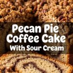 Pecan Pie Coffee Cake With Sour Cream