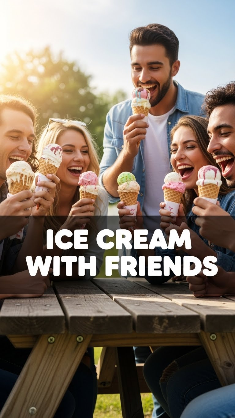 Ice Cream With Friends