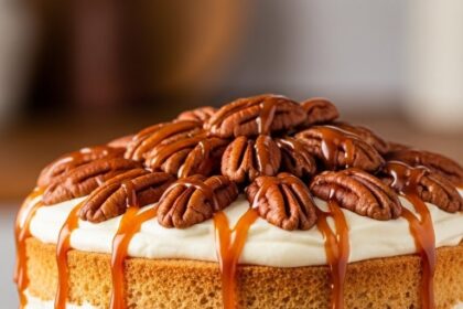 Pecan Pie Cake With Pudding