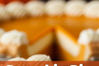 Pumpkin Pie With Cream Cheese