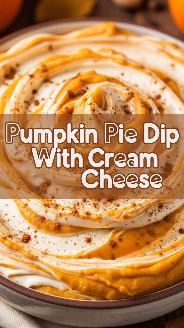 Pumpkin Pie Dip With Cream Cheese