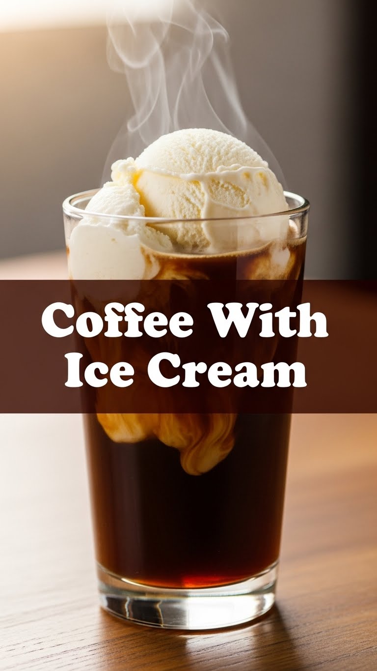 Coffee With Ice Cream