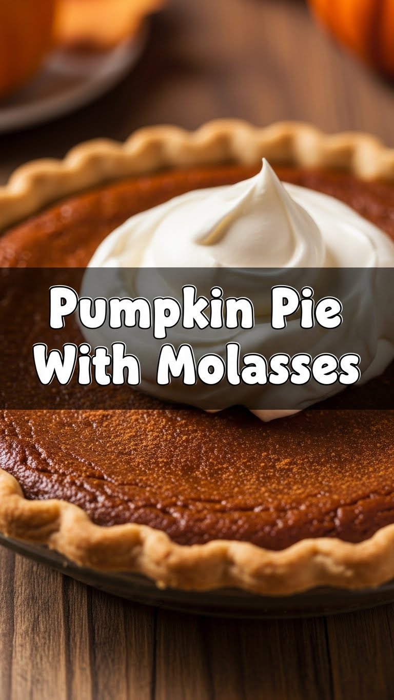 Pumpkin Pie With Molasses
