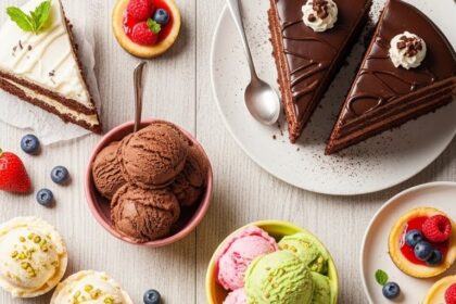 Desserts With Ice Cream