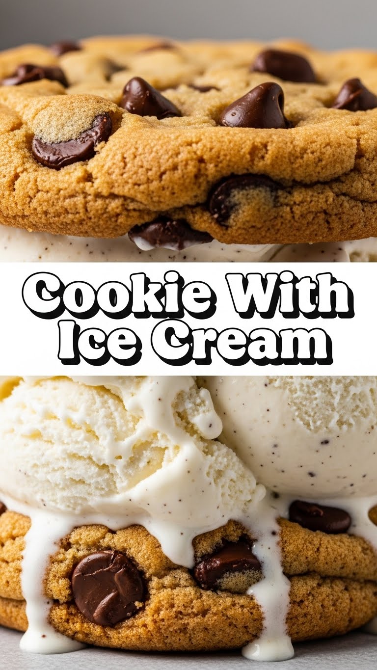 Cookie With Ice Cream