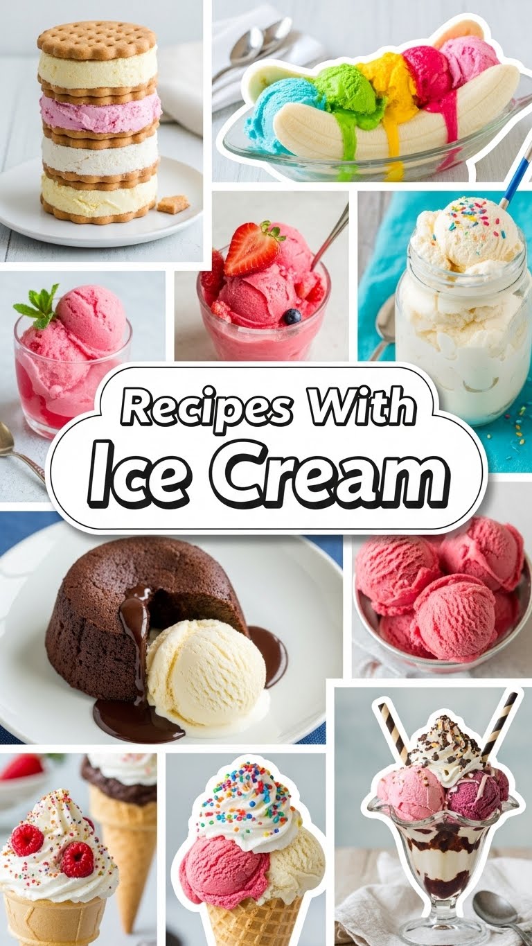 Recipes With Ice Cream