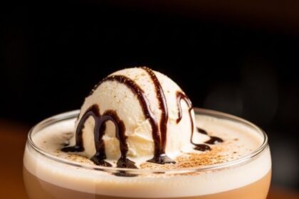 Brandy Alexander With Ice Cream