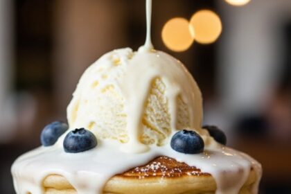 Pancakes With Ice Cream