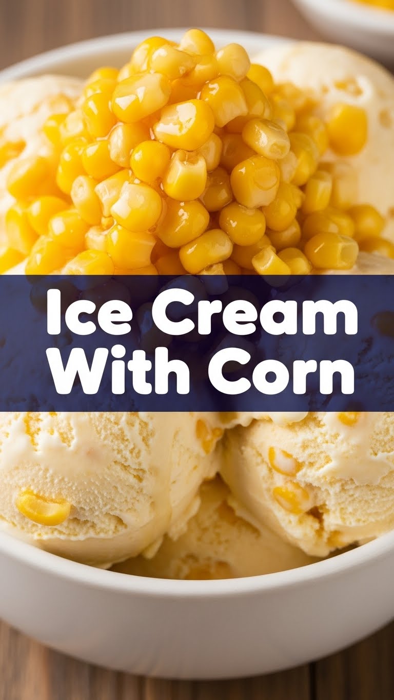 Ice Cream With Corn