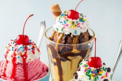 Ice Cream Sundae Cups With Spoons