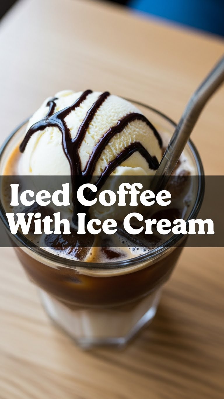 Iced Coffee With Ice Cream