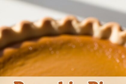 Pumpkin Pie With Shortbread Crust