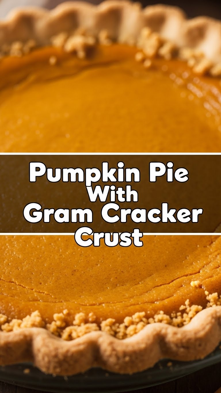 Pumpkin Pie With Gram Cracker Crust