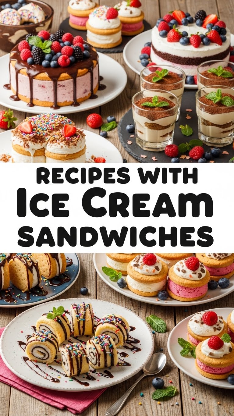 Recipes With Ice Cream Sandwiches