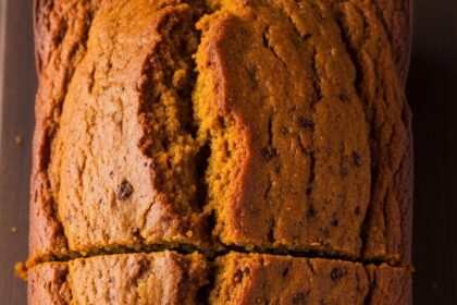 Pumpkin Bread With Pie Filling