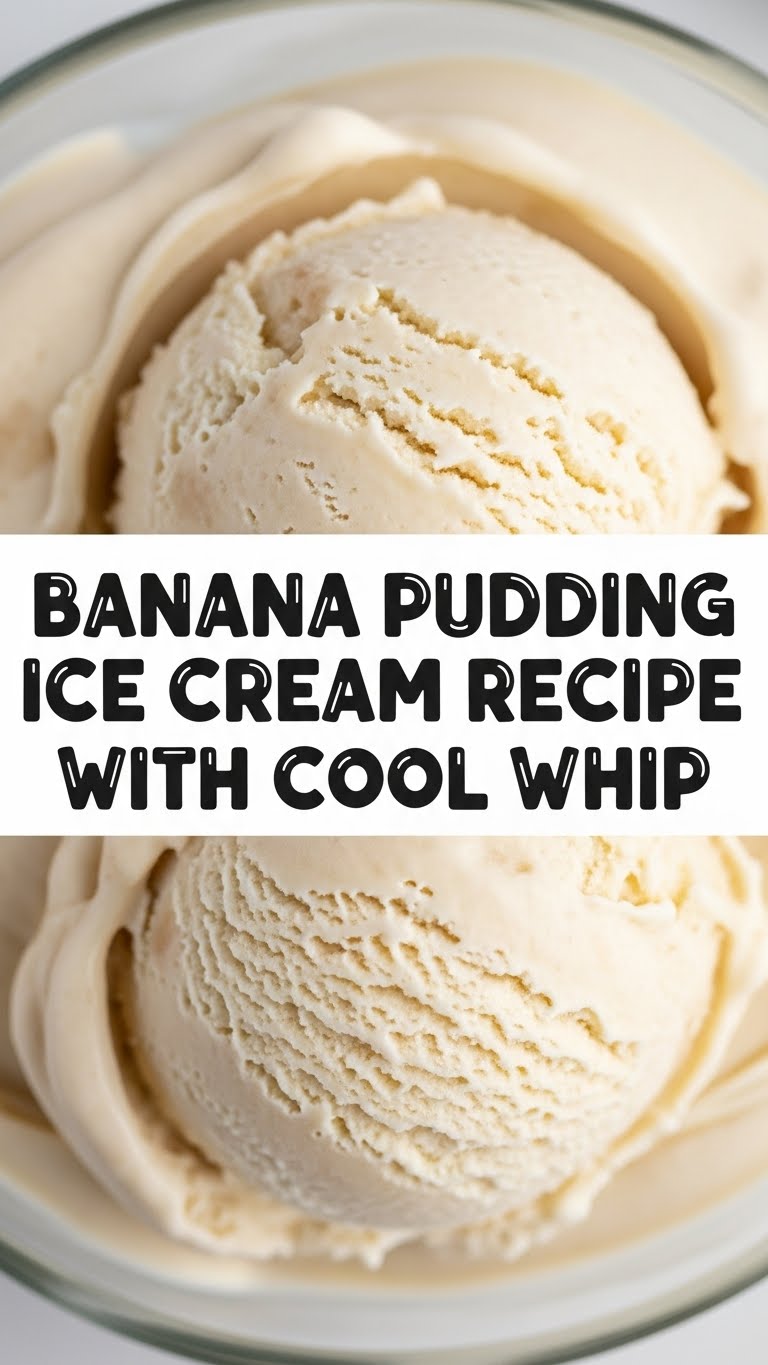 Banana Pudding Ice Cream Recipe With Cool Whip