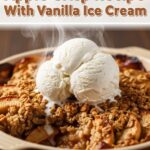 Apple Crisp Recipe With Vanilla Ice Cream