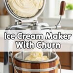 Ice Cream Maker With Churn