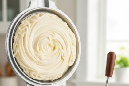 Ice Cream Maker With Churn