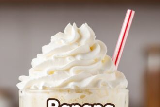 Banana Milkshake Recipe With Vanilla Ice Cream