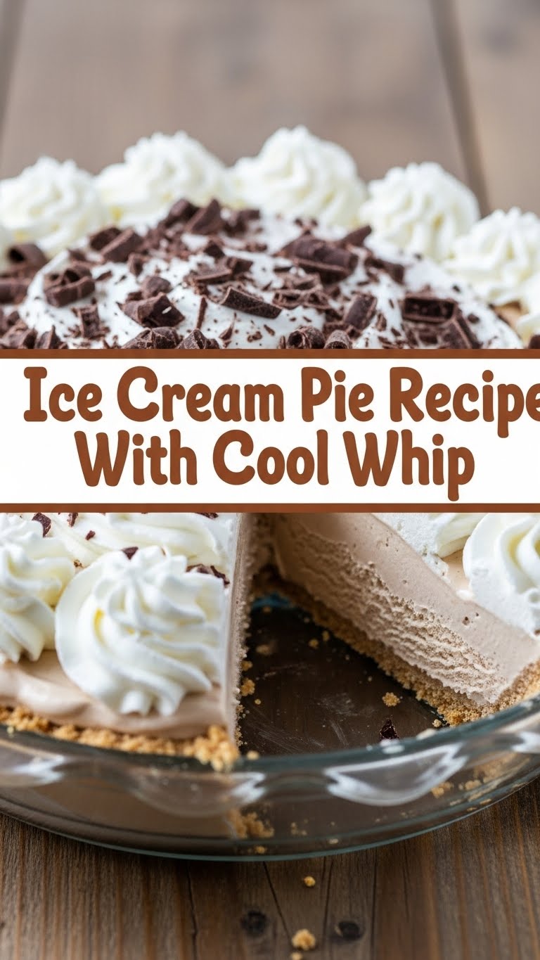 Ice Cream Pie Recipe With Cool Whip