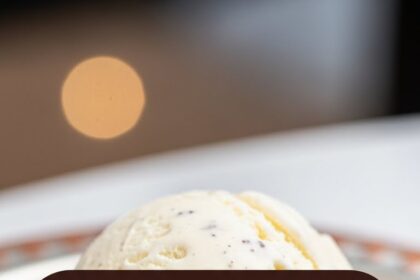 Kunafa Dessert With Ice Cream