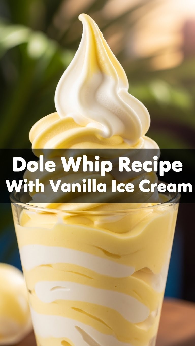 Dole Whip Recipe With Vanilla Ice Cream