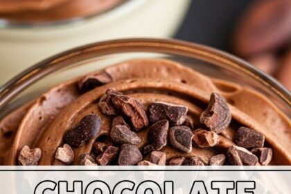 Chocolate Mousse With Cocoa Nibs