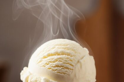 Easy Mug Cake With Ice Cream