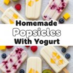 Homemade Popsicles With Yogurt