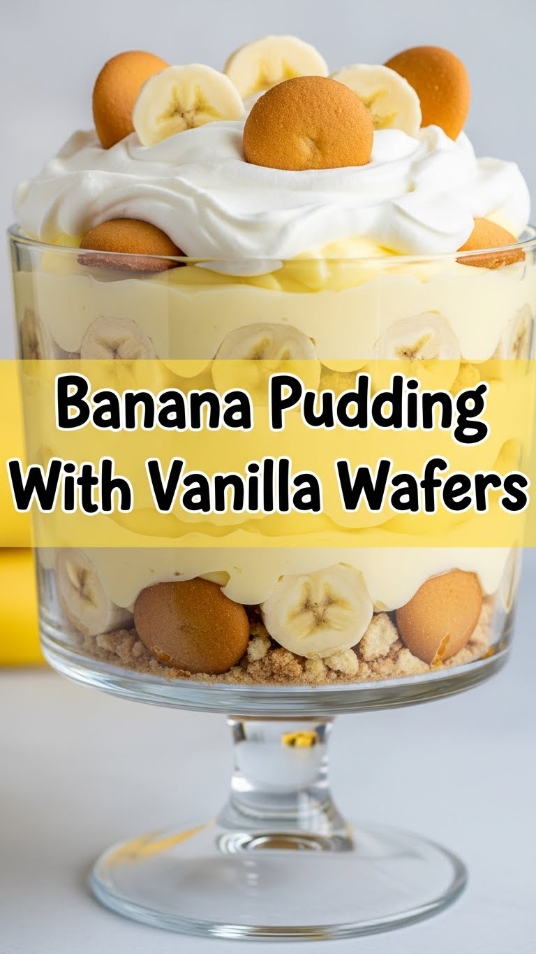 Banana Pudding With Vanilla Wafers