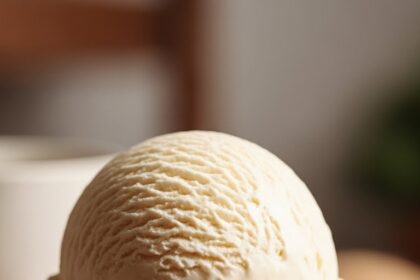 Crochet Brownie With Ice Cream