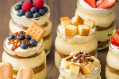 Desserts With Vanilla Pudding