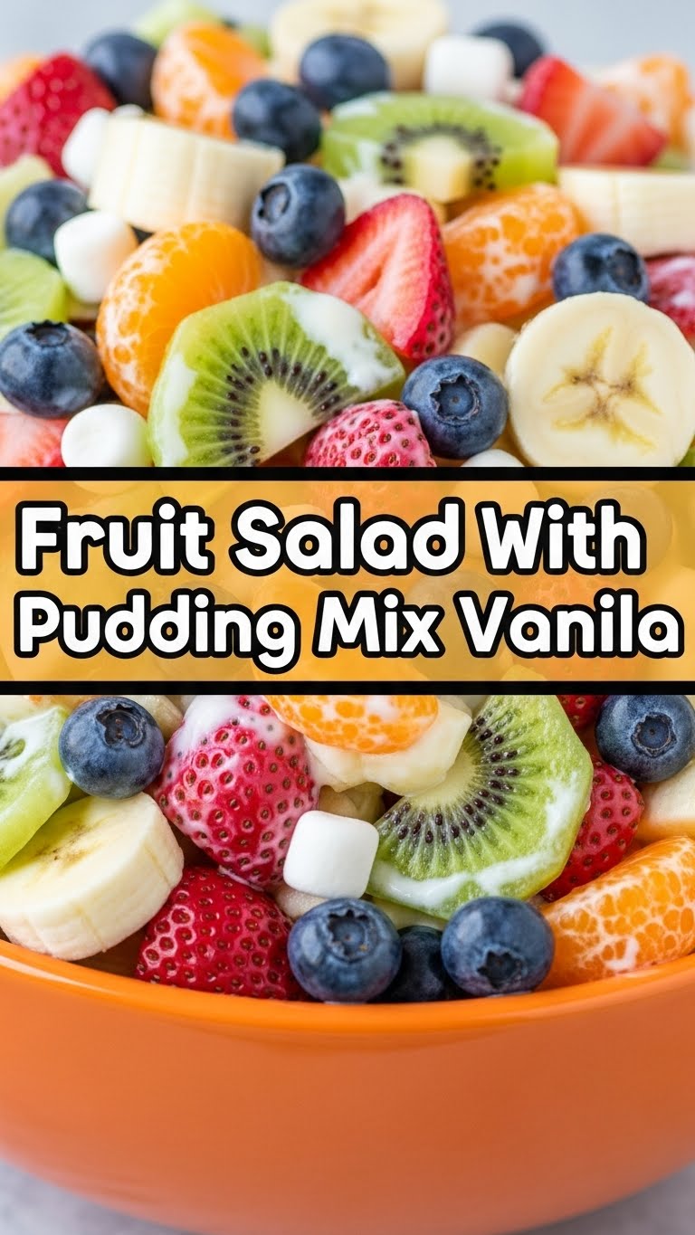 Fruit Salad With Pudding Mix Vanilla
