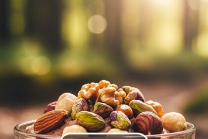 Vegan Chocolate Mousse With Nuts