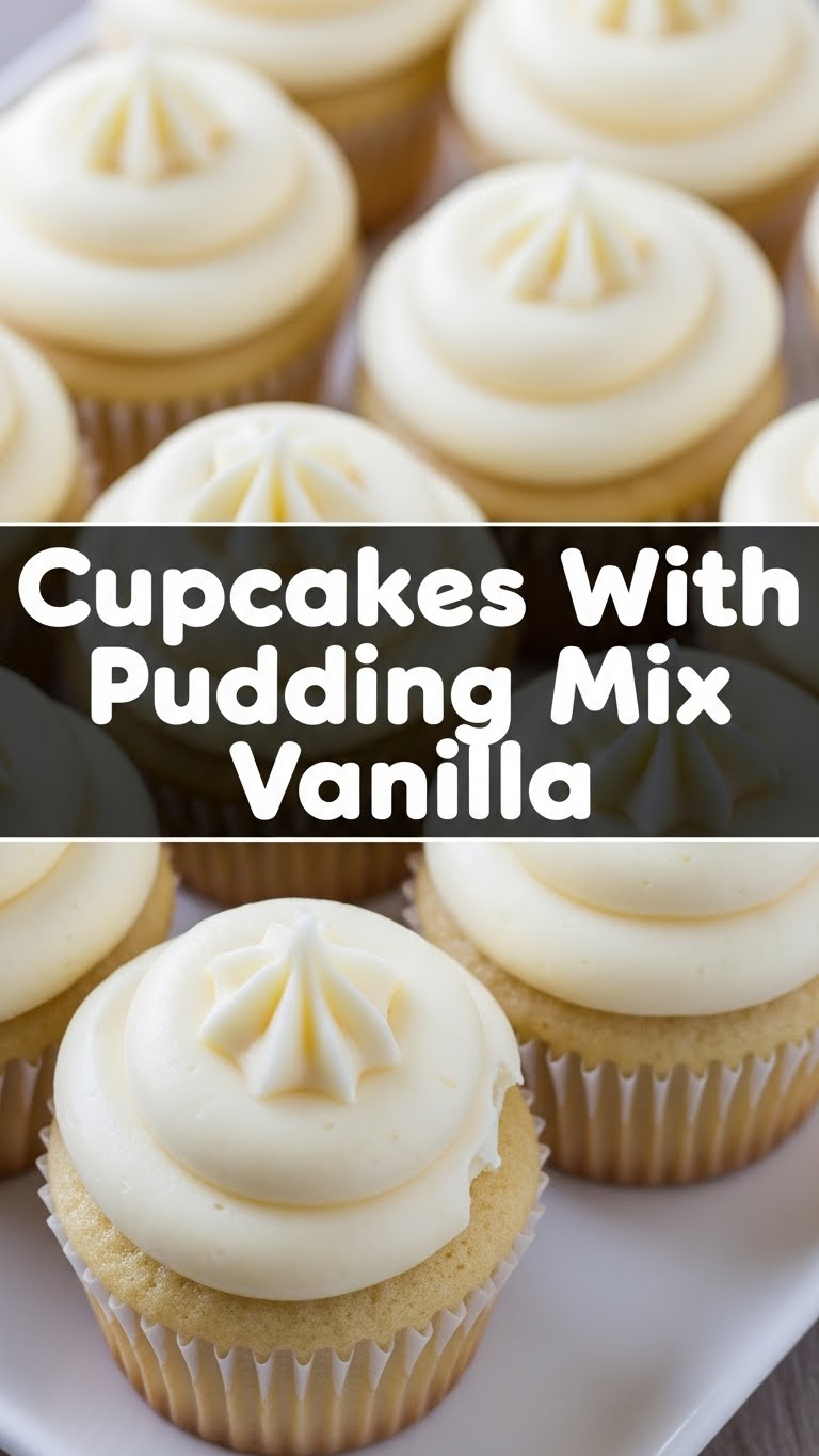 Cupcakes With Pudding Mix Vanilla