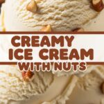 Creamy Ice Cream With Nuts
