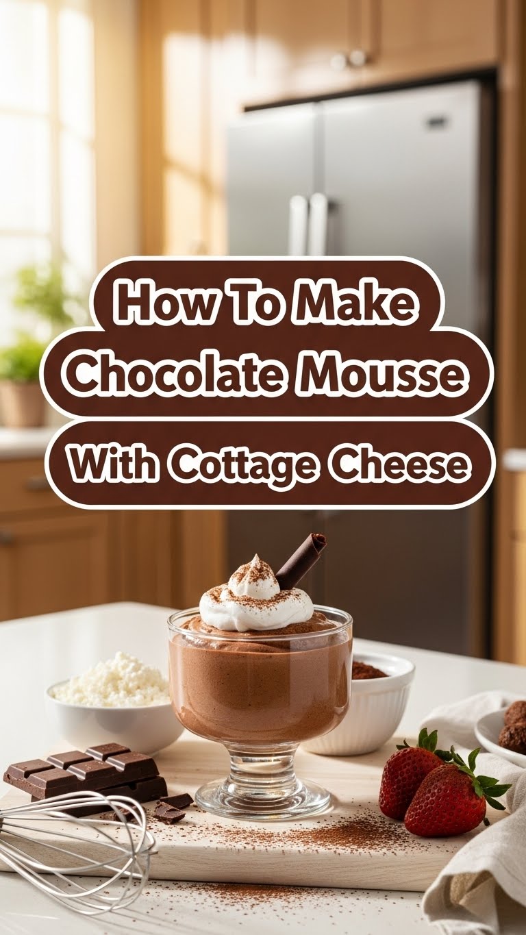 How To Make Chocolate Mousse With Cottage Cheese