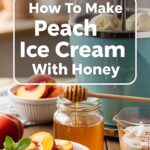 How To Make Peach Ice Cream With Honey
