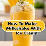 How To Make Mango Milkshake With Ice Cream