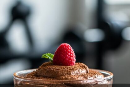Chocolate Mousse With Whey Protein